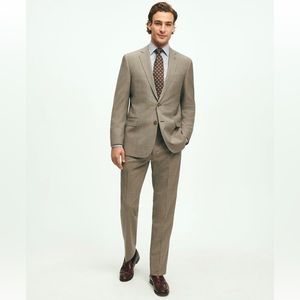 ARMANI COLLEZONI *Full Suit* Made in Italy Tailored Beige - Coat 42R / Pant 56R